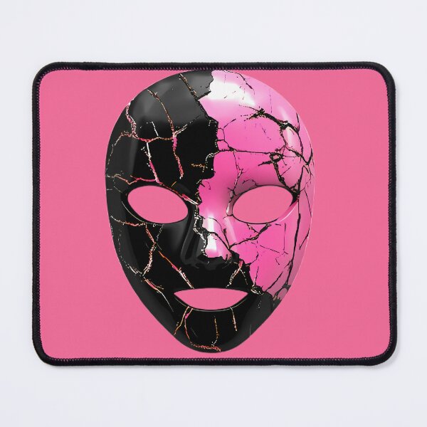 Item preview, Black and Pink mask designed and sold by Brendon987.