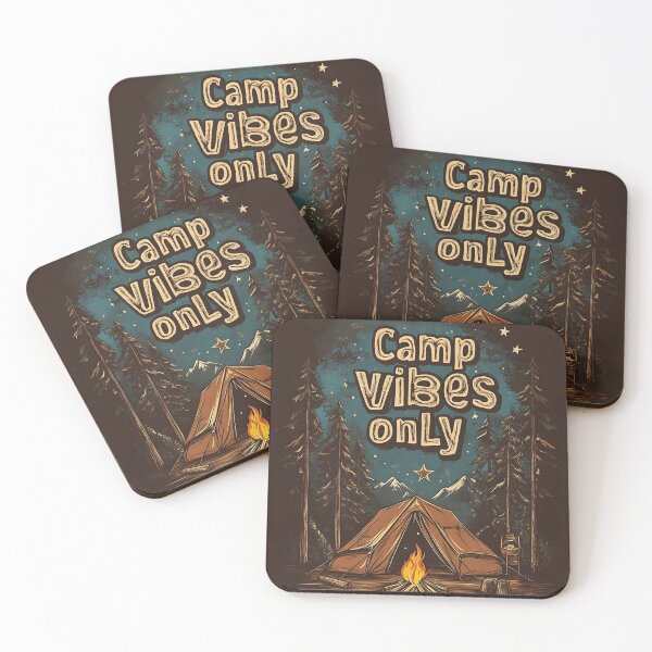 Item preview, Camp Vibes Only designed and sold by KrisArtZone.