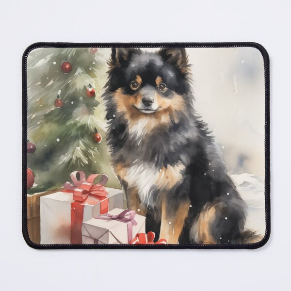 Item preview, Christmas Finnish Lapphund designed and sold by Samuelsboro.