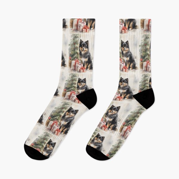Item preview, Christmas Finnish Lapphund designed and sold by Samuelsboro.