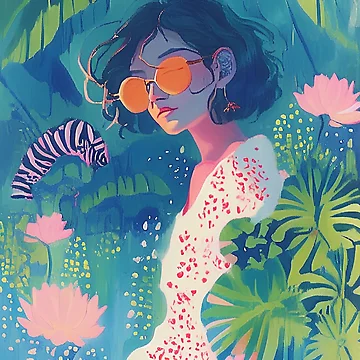Artwork thumbnail, Tropical Shade by Quirkyaesthetics