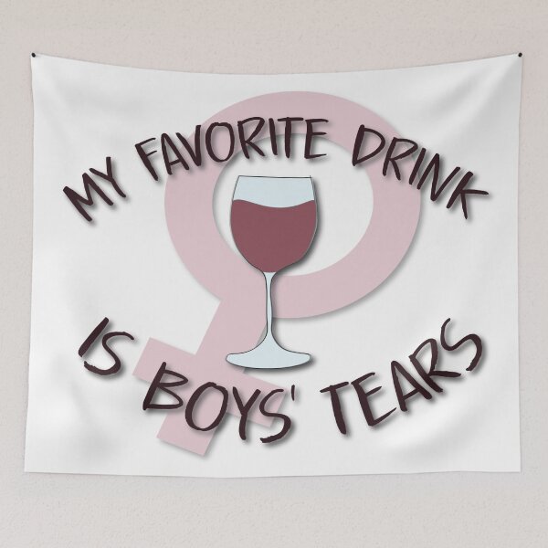 Item preview, My Favorite Drink is Boys' Tears designed and sold by calliew1217.
