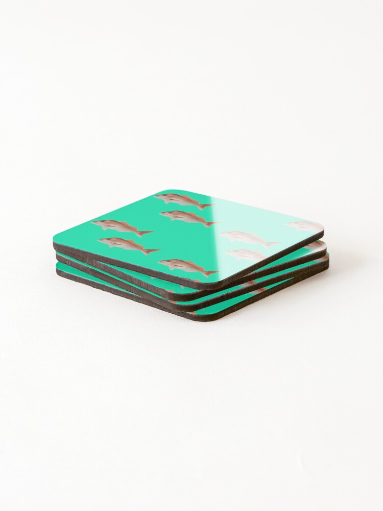 Thumbnail 4 of 5, Coasters (Set of 4), Large Snapper  designed and sold by Reelyfishing.