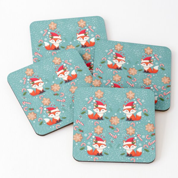 Item preview, Cutie Christmas Foxes designed and sold by Tori-Rori.