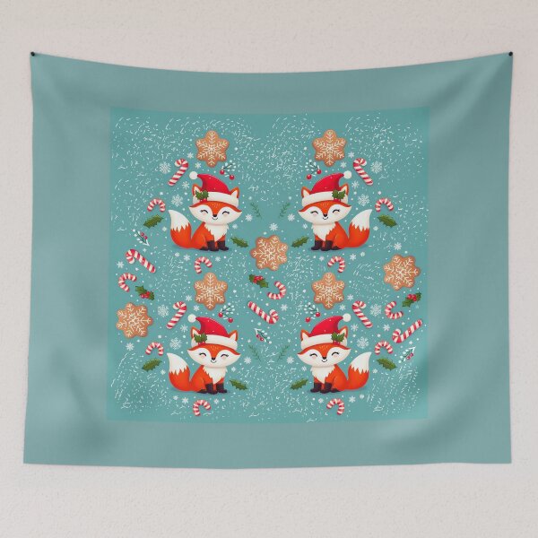 Item preview, Cutie Christmas Foxes designed and sold by Tori-Rori.