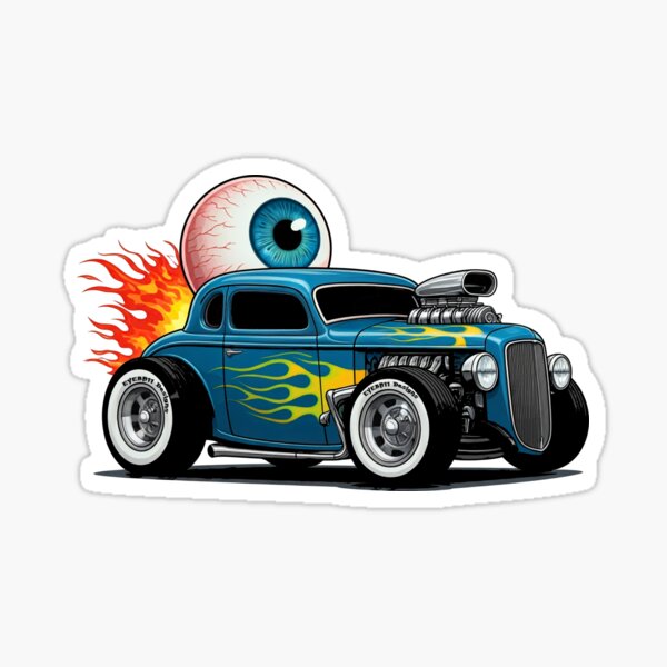 Item preview, EYEBA11'S HOT ROD designed and sold by Eyeba11.