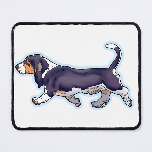 Item preview,  Bassett black and tan  designed and sold by Rhia4rt.