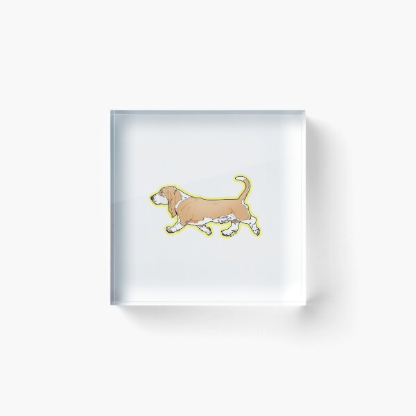 Item preview, Basset lemon and white  designed and sold by Rhia4rt.