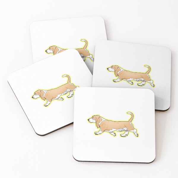 Item preview, Basset lemon and white  designed and sold by Rhia4rt.
