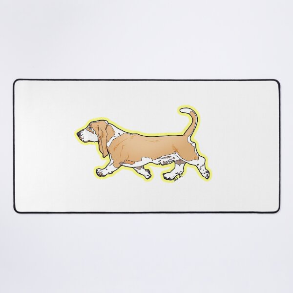 Item preview, Basset lemon and white  designed and sold by Rhia4rt.