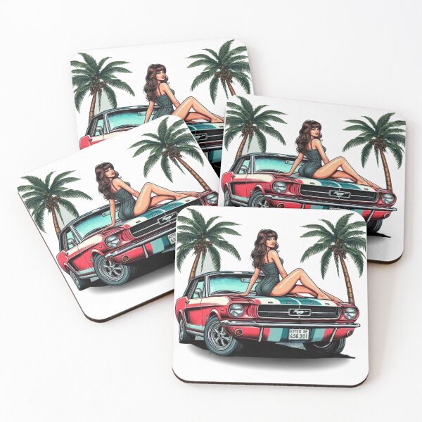 Item preview, “Retro Glamour: Charm and Audacity of Pin-Ups” designed and sold by CHRIST5000.
