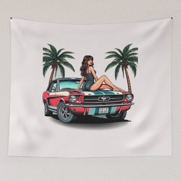 Item preview, “Retro Glamour: Charm and Audacity of Pin-Ups” designed and sold by CHRIST5000.