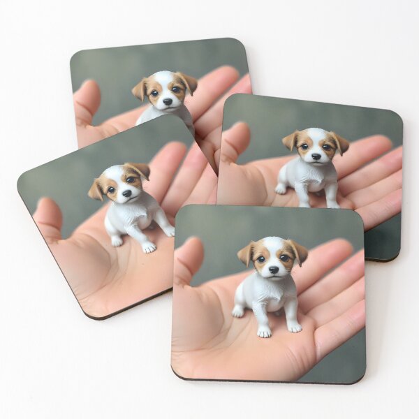 Item preview, Cute tiny dog in a hand designed and sold by Nomad-Maynard.