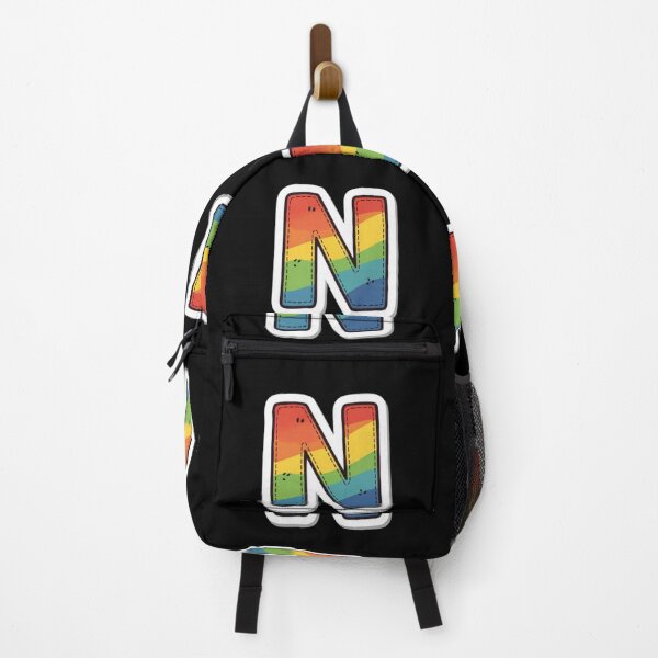 Item preview, Patch letter N rainbow designed and sold by StickersRyous.
