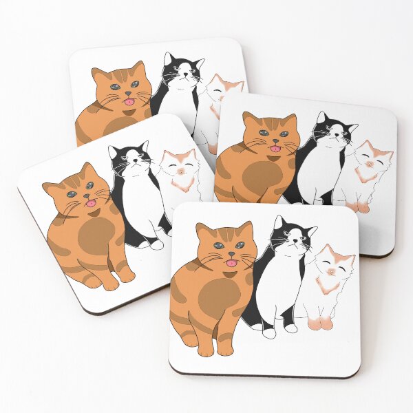 Item preview, Three cats designed and sold by Messnim.