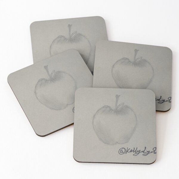 Item preview, An apple in bland simplicity... designed and sold by Kelly2arts.