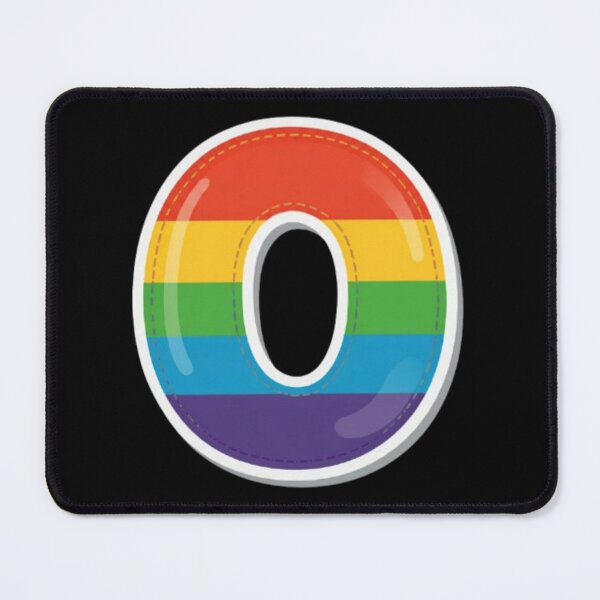 Item preview, Patch letter O rainbow designed and sold by StickersRyous.