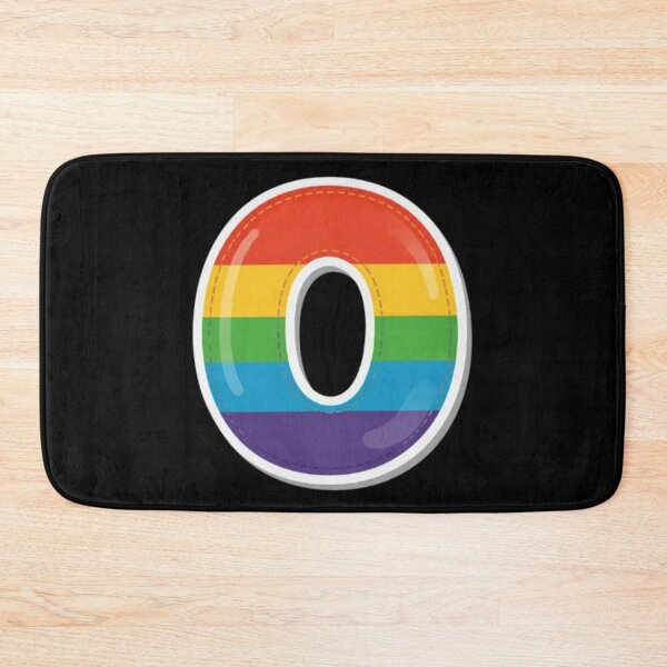 Item preview, Patch letter O rainbow designed and sold by StickersRyous.