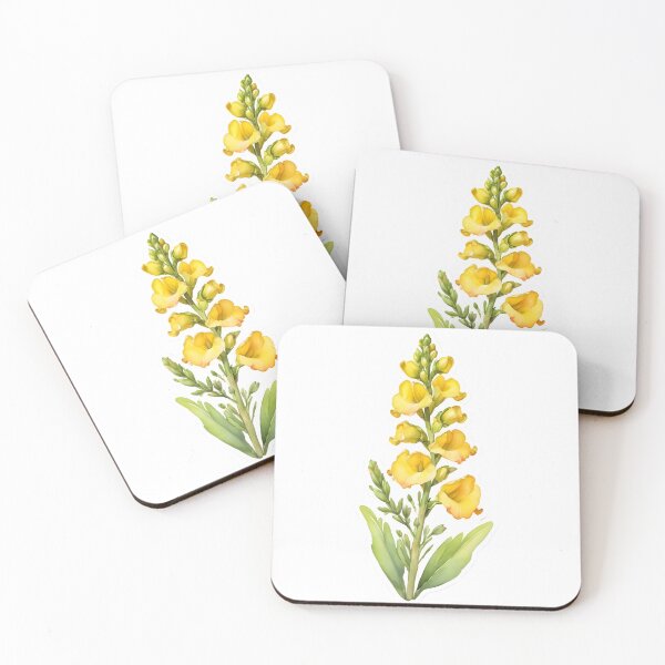 Item preview, Yellow Snapdragons (Antirrhinum majus) designed and sold by HOMETOWN86.