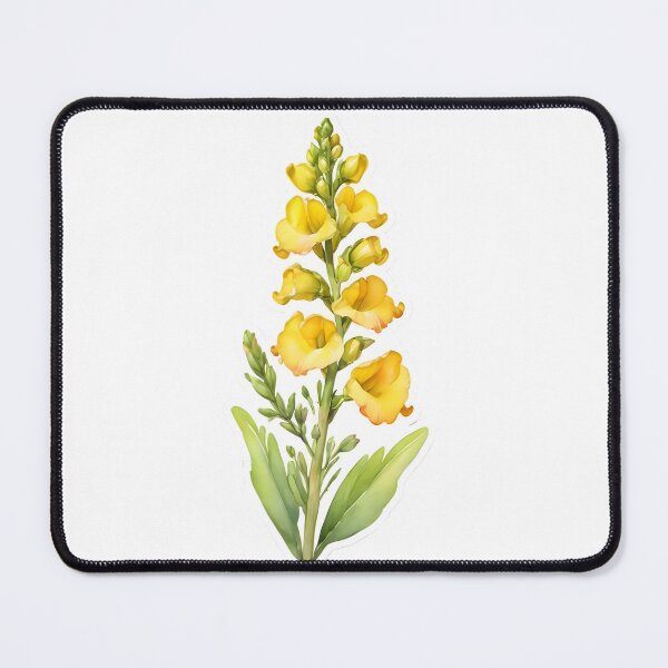 Item preview, Yellow Snapdragons (Antirrhinum majus) designed and sold by HOMETOWN86.