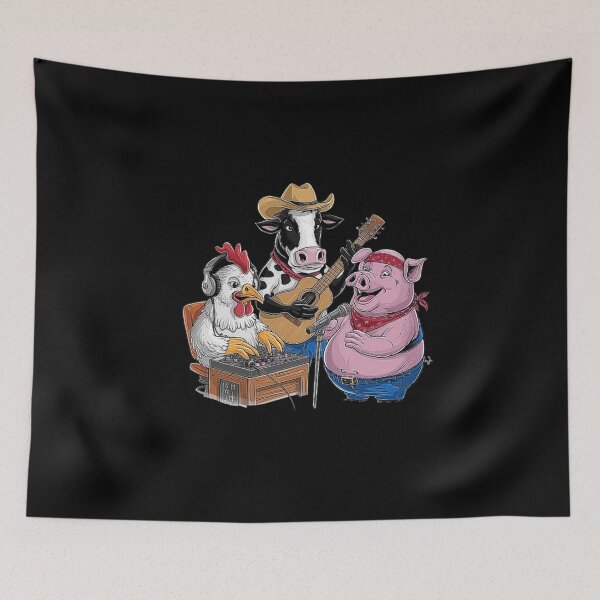 Item preview, Whimsical Farm Animal Band Design: Music Meets the Barnyard designed and sold by love3617.