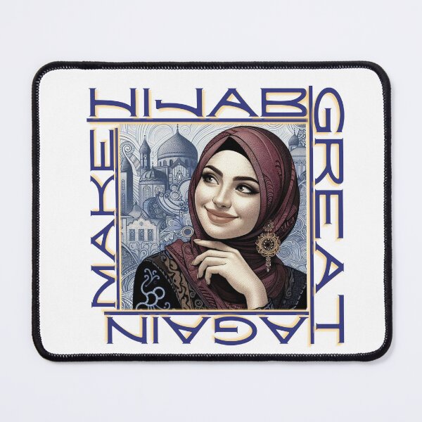 Item preview, Girl in hijab traditional arabic headscarf (01) designed and sold by W-McSapa.
