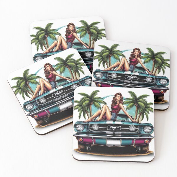 Item preview, “Retro Glamour: Charm and Audacity of Pin-Ups” designed and sold by CHRIST5000.