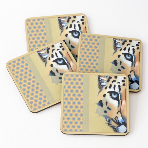 Item preview, Pop Art Cheetah with Graphic Dots designed and sold by MarikaJohnson.