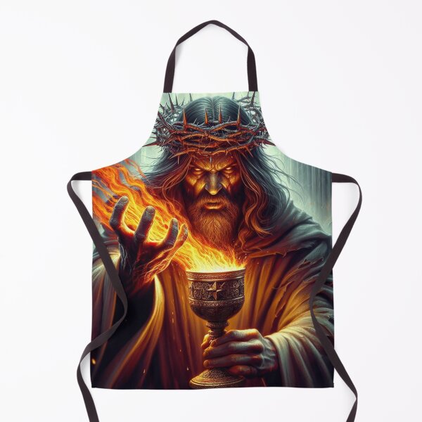 Item preview, Jesus and dragons designed and sold by BantrHub.