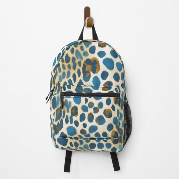 Item preview, Gold Leopard Print And Light Blue designed and sold by SeaStarAlex.