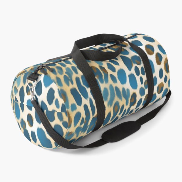 Item preview, Gold Leopard Print And Light Blue designed and sold by SeaStarAlex.