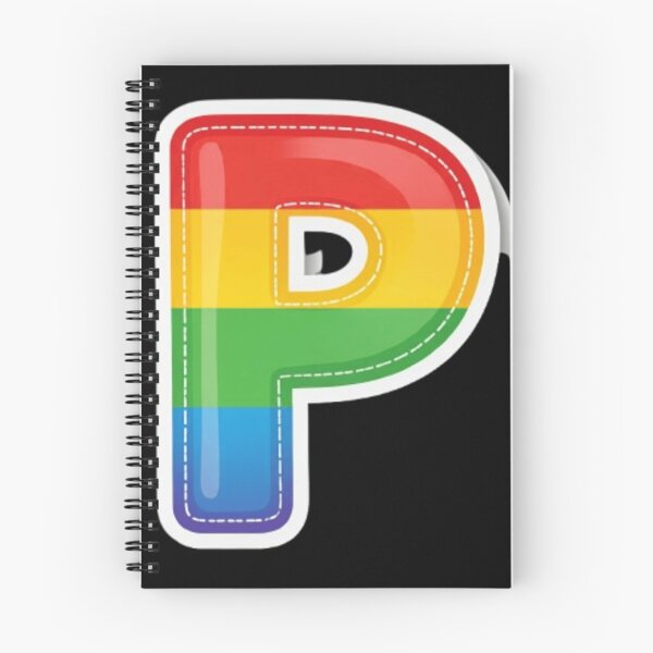 Item preview, Patch letter P rainbow designed and sold by StickersRyous.