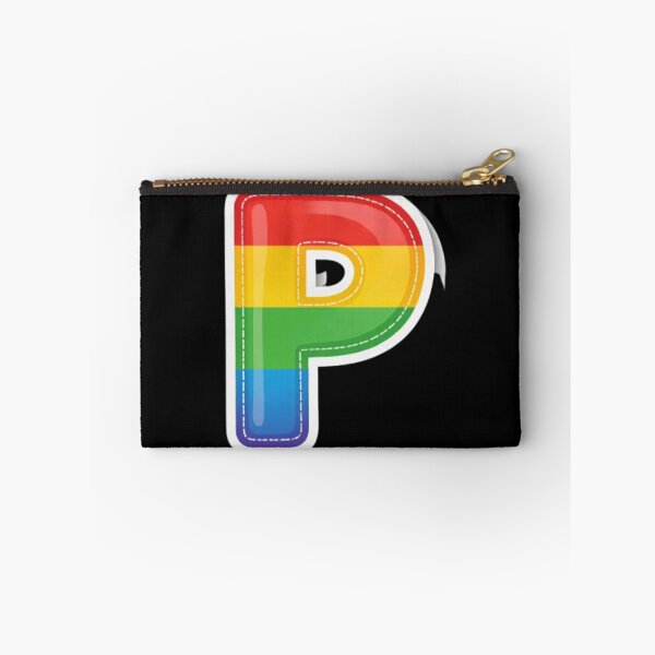 Item preview, Patch letter P rainbow designed and sold by StickersRyous.