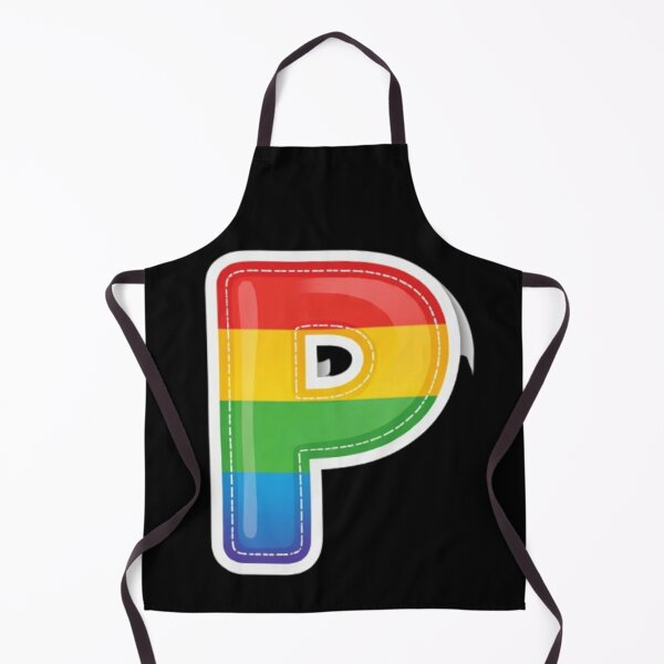 Item preview, Patch letter P rainbow designed and sold by StickersRyous.