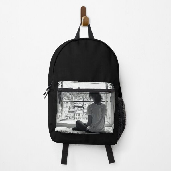 Item preview, A Girl By The Window, Overlooking The City. designed and sold by Nomad-Maynard.