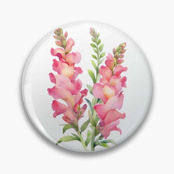 Item preview, Pink Snapdragons (Antirrhinum majus) designed and sold by HOMETOWN86.