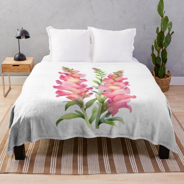 Item preview, Pink Snapdragons (Antirrhinum majus) designed and sold by HOMETOWN86.