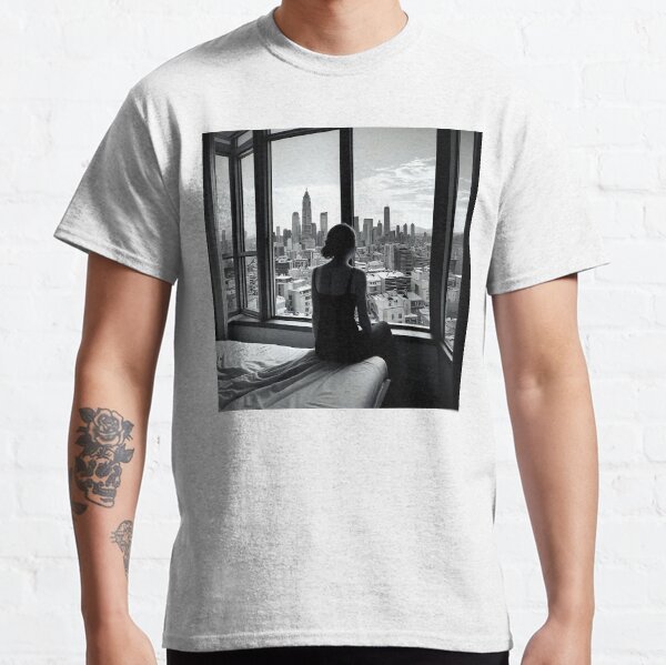 Item preview, A Girl By The Window, Overlooking The City. designed and sold by Nomad-Maynard.