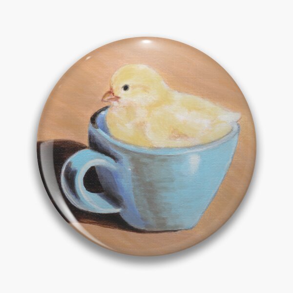 Item preview, Chick in a Blue Cup designed and sold by Shelly  Moore.