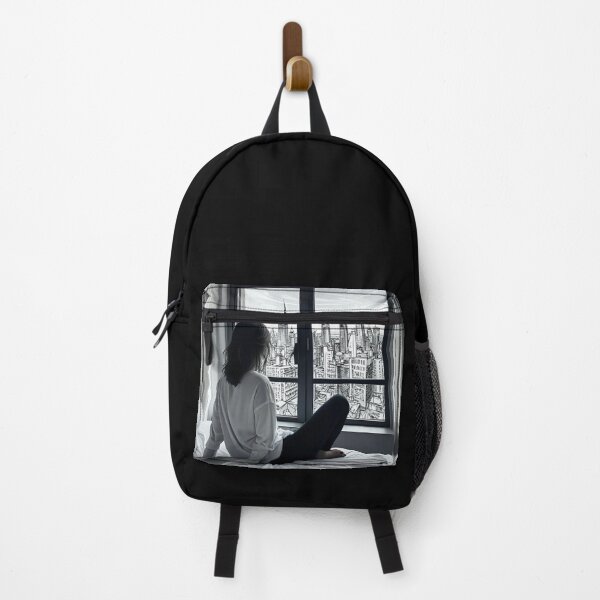 Item preview, A Girl By The Window, Overlooking The City. designed and sold by Nomad-Maynard.