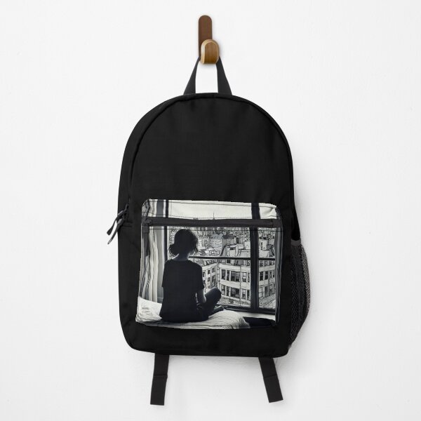 Item preview, A Girl By The Window, Overlooking The City. designed and sold by Nomad-Maynard.