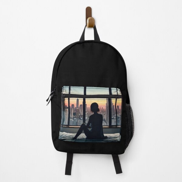 Item preview, A Girl By The Window, Overlooking The City. designed and sold by Nomad-Maynard.