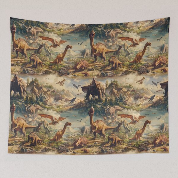 Item preview, Jurassic Dreamscape designed and sold by HmmmWoah.