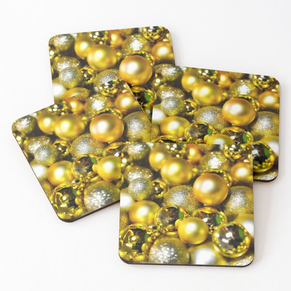 Item preview, Golden And Yellow Christmas Ball Cluster designed and sold by LAPilotGirl.