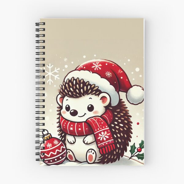 Item preview, Festive Hedgehog Christmas designed and sold by GEK-HELLO.