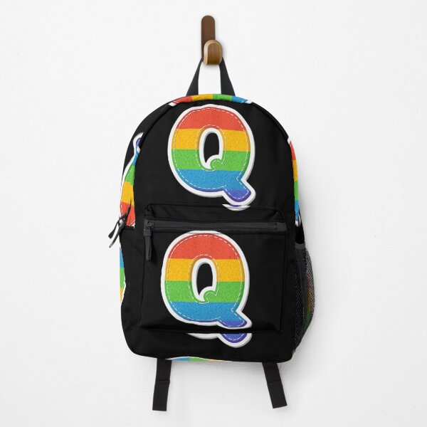 Item preview, Patch letter Q rainbow designed and sold by StickersRyous.