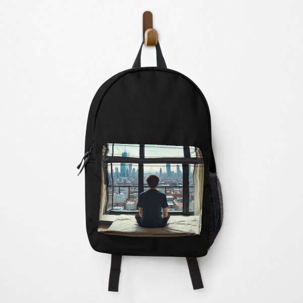 Item preview, A Boy By The Window, Overlooking The City. designed and sold by Nomad-Maynard.