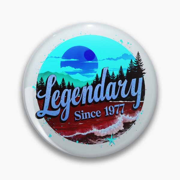 Item preview, Legendary Since 1977 Cool Birthday Quote designed and sold by TheArtOfPat.