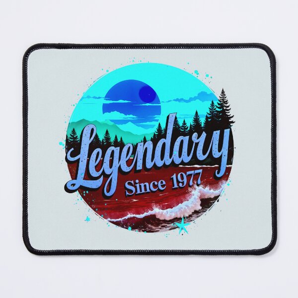 Item preview, Legendary Since 1977 Cool Birthday Quote designed and sold by TheArtOfPat.