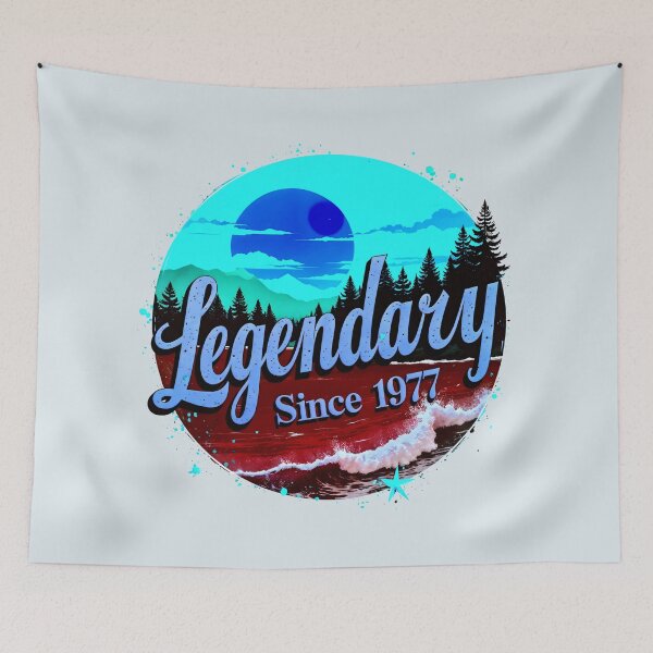 Item preview, Legendary Since 1977 Cool Birthday Quote designed and sold by TheArtOfPat.
